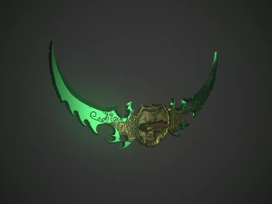 the blade of azzinoth 3D Model