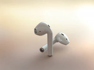 エアポッド 3Dモデル