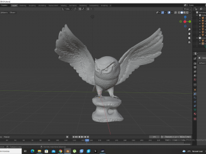 owl 3D मॉडल
