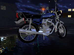 バイク 125 3Dモデル