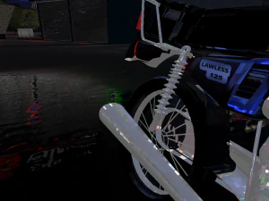 Motorcycle 125 3D Model