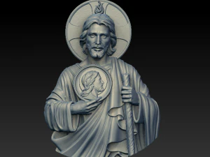 सैन जुडास पेंडेंट 3D मॉडल