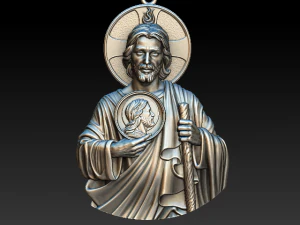 san juda pendant 3D Model
