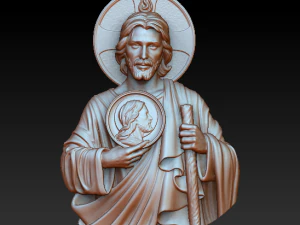 san juda pendant 3D Model