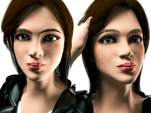 girlinjaket 3Dモデル