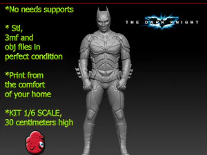 batman-el caballero oscuro Modelo de impresión 3D