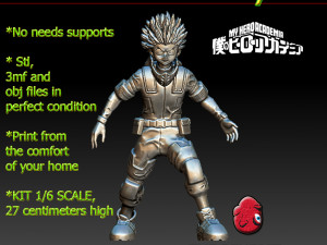izuku midoriya -- my hero academia 3D Print Model