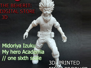 izuku midoriya -- my hero academia Model Cetak 3D