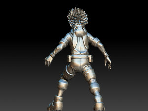 izuku midoriya -- my hero academia Model Cetak 3D