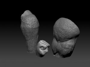 armored titan -- attack on titan Model Cetak 3D