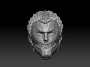 armored titan -- attack on titan Model Cetak 3D