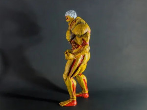 armored titan -- attack on titan Model Cetak 3D