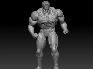 armored titan -- attack on titan 3D Print Model