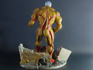 armored titan -- attack on titan Model Cetak 3D