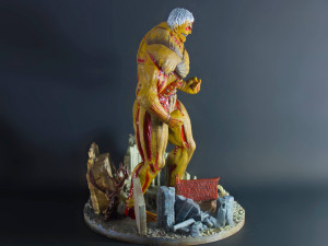 armored titan -- attack on titan Model Cetak 3D