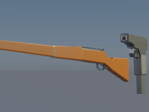 World War Low Poly Weapons Pack 3D Model