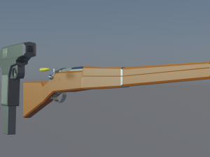 World War Low Poly Weapons Pack 3D Model