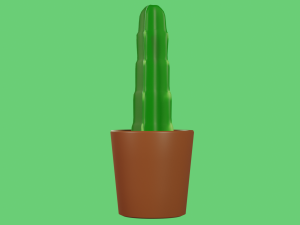 Cactus plant Model 3D