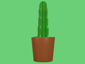 Cactus plant 3D Model