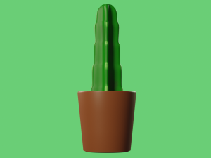 Cactus plant Model 3D