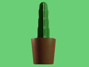 Cactus plant Model 3D