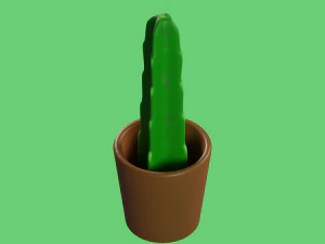 Cactus plant 3D Model