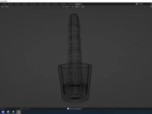 Cactus plant 3D Model