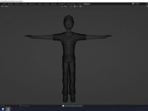 Soldier character for game ANIMATIONS INCLUDED Model 3D
