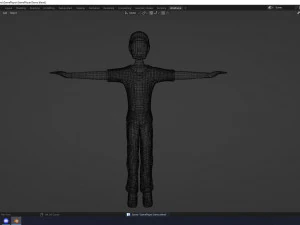 Soldier character for game ANIMATIONS INCLUDED 3D Model
