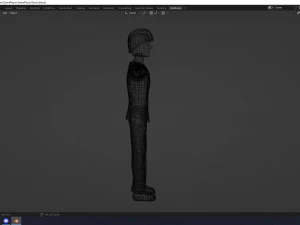 Soldier character for game ANIMATIONS INCLUDED 3D Model