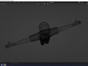 Soldier character for game ANIMATIONS INCLUDED 3D Model
