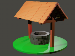 wishing well Modelo de Impressão 3D
