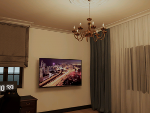 The interior of a private 2-storey house for GTA games 3D 模型