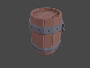 barrellowpoly 3D 模型