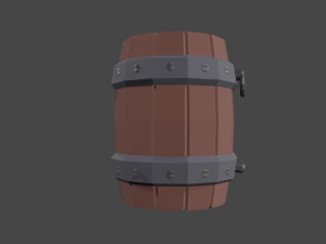 barrellowpoly 3D Model