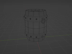 barrellowpoly 3D Model