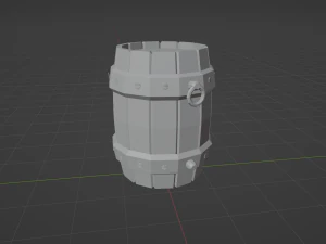 barrellowpoly 3D Model