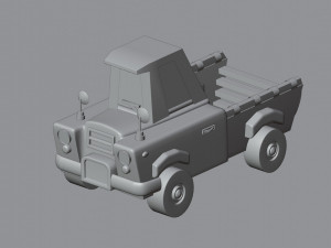 cartoon car vehicle Modèle 3D