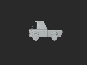 cartoon car vehicle Modèle 3D
