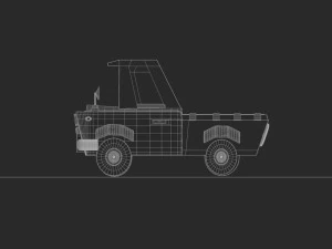 cartoon car vehicle 3D Model