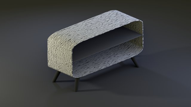 commode furniture 3Dモデル .c4d .max .obj .3ds .fbx .stl .blend 