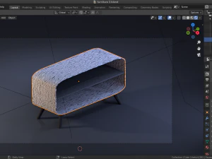 commode furniture 3D Model