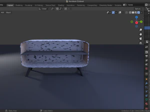 commode furniture 3D Model