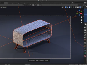 commode furniture 3D Model