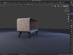 commode furniture 3D Model