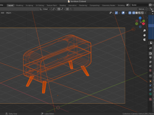 commode furniture 3Dモデル