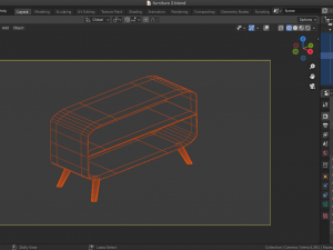 commode furniture 3Dモデル