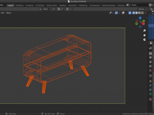 commode furniture 3Dモデル