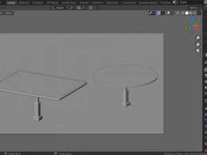 glass tables 3d 3D Model