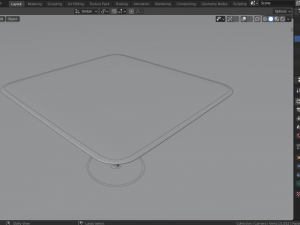 glass tables 3d 3D Model